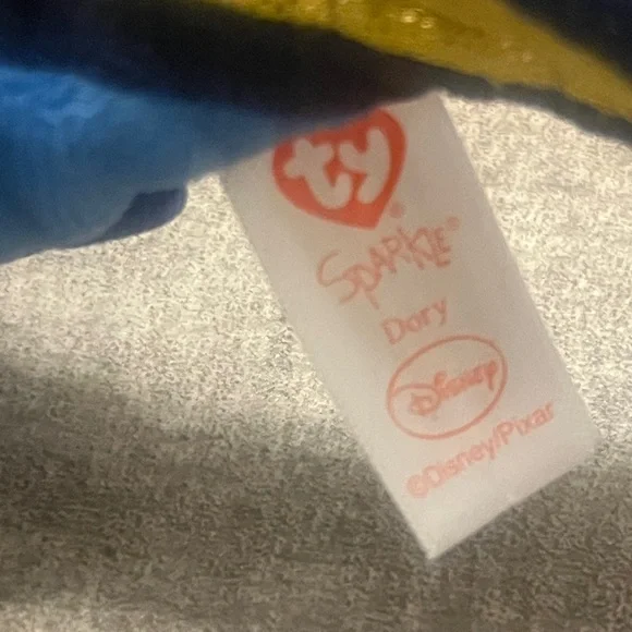 Ty Plush Blue and Yellow Dory-Inspired Fish Nemo - Picture 6 of 10